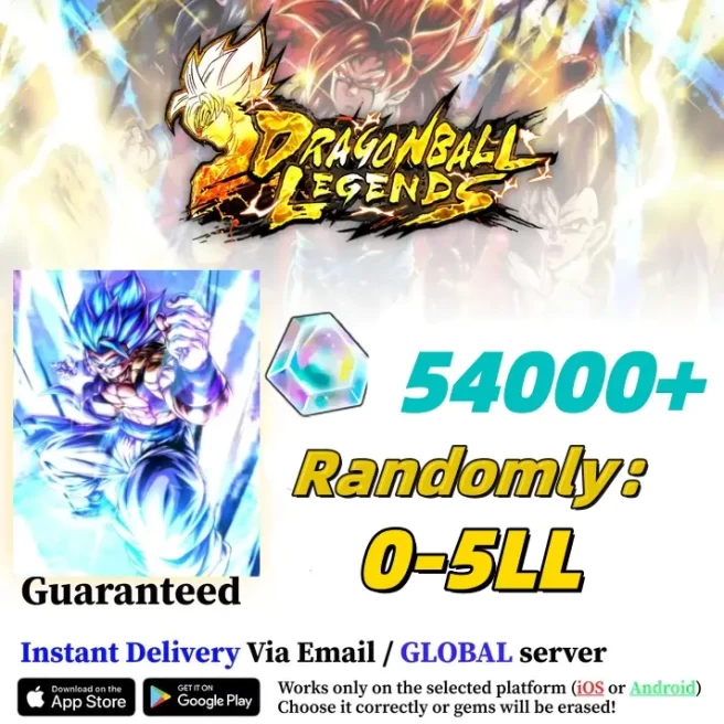 Global[Android only]UL Ultra Blue Gogeta +54000Chrono Crystal | The plot has been completed |Dragon Ball Legend