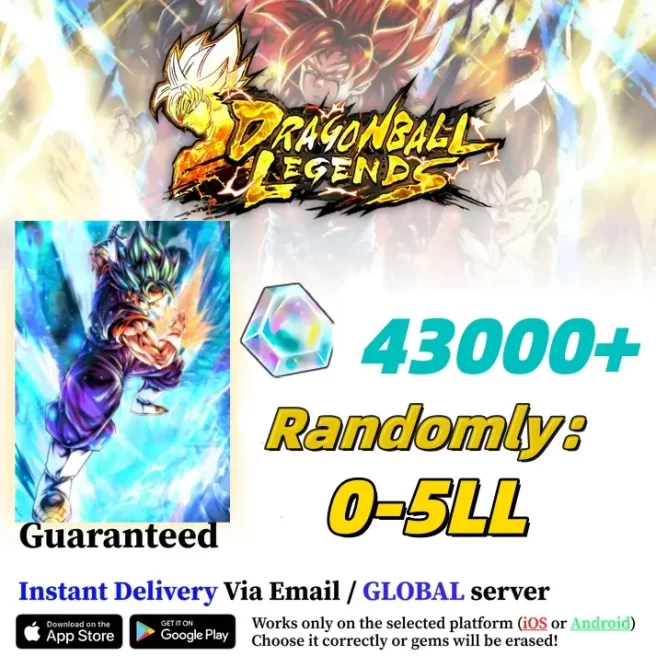 Global[IOS only]UL Ultra Blue Vegito +43000Chrono Crystal | The plot has been completed |Dragon Ball Legend