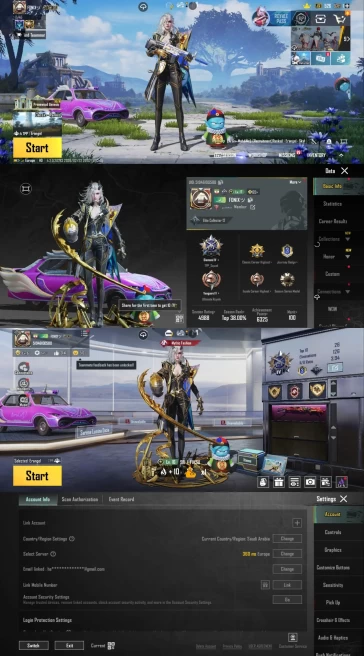 iOS Android - Level 68 - M762 Lvl 4 - UMP45 Lvl 3 - +22 Upgrade Gun - 32 Mythic Set - Code1489