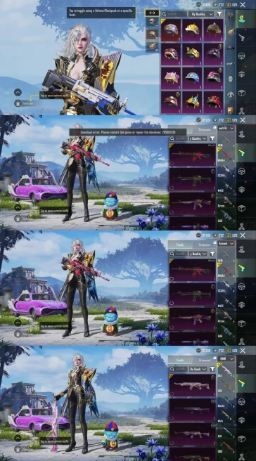 iOS Android - Level 68 - M762 Lvl 4 - UMP45 Lvl 3 - +22 Upgrade Gun - 32 Mythic Set - Code1489