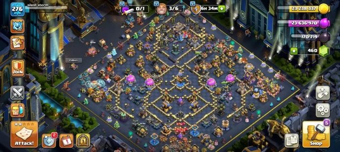TH 18 Full Max, 10 Equipment Epic, Hero Max, Wall Max, Defense max  , 3 skin map ,10 skin Hero, Warranty Lifetime