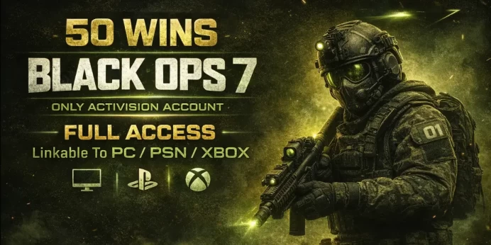  Black Ops 7  | 50 Wins  | Ranked Ready  | 10 Operators |Instant Delivery  |Full Access  | Playable On Steam, PSN, Battle.net, Xbox