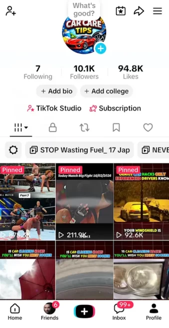 USA Monetized Account/ 10K Real Followers+90K Real Likes/ Creator Rewards Program Activated/ Live Stream/ Full Access