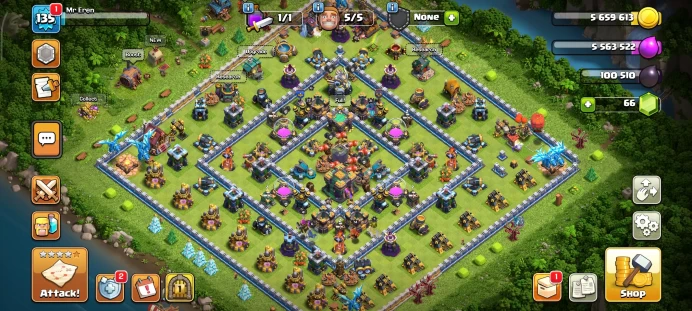 Full warranty-Secure account-Th 14 cheapest -level135 -heroes 71/74/31/41/22 - Android & ios