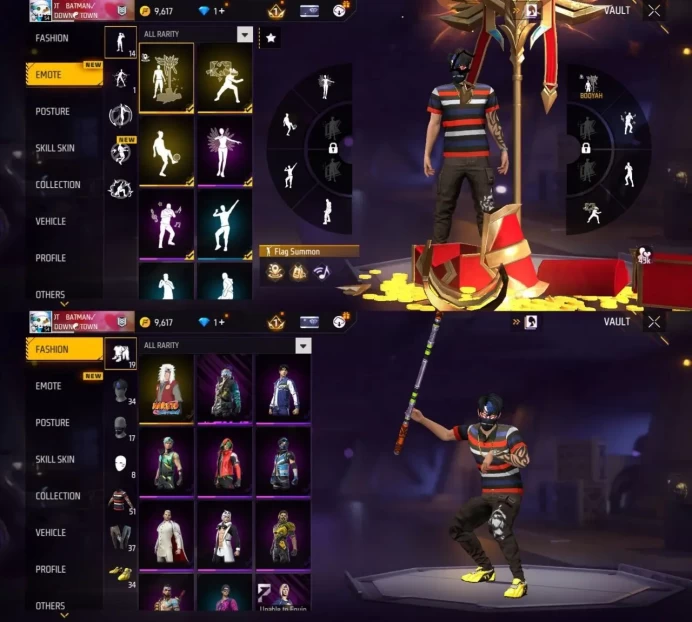 iOS/Android - Server EU - Level 54 - Rank Silver - Set 19 - Emote 14 - Weapon 104 - Mythic 13 - Epic 29 - Code1493