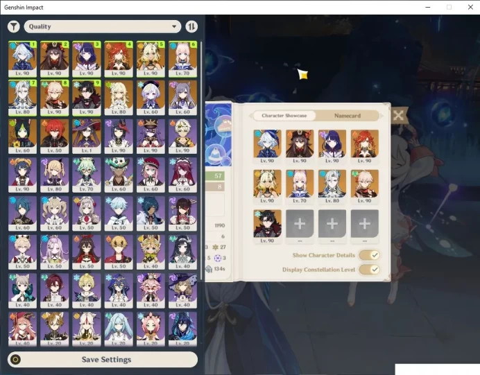 ASIA|AR 57|9 Limited +7(5*Weapon)|[Raiden C2+Sign]{Wriothesley,Furina,}+Sign Neuvill,HuTao,Etc|McFemale|TakeMail|CheckSS(GI5173)
