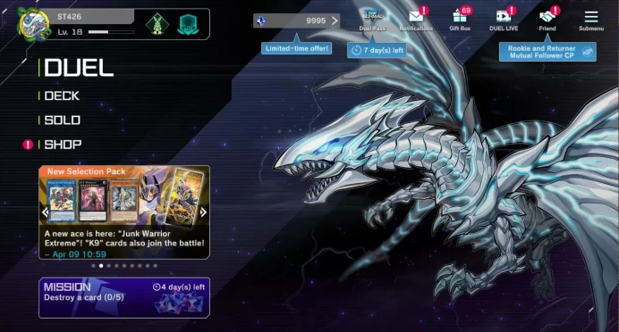 ST426-Premium Starter-34.000Gems+1260CP UR (If All UR dismantled) Konami and Steam Ready