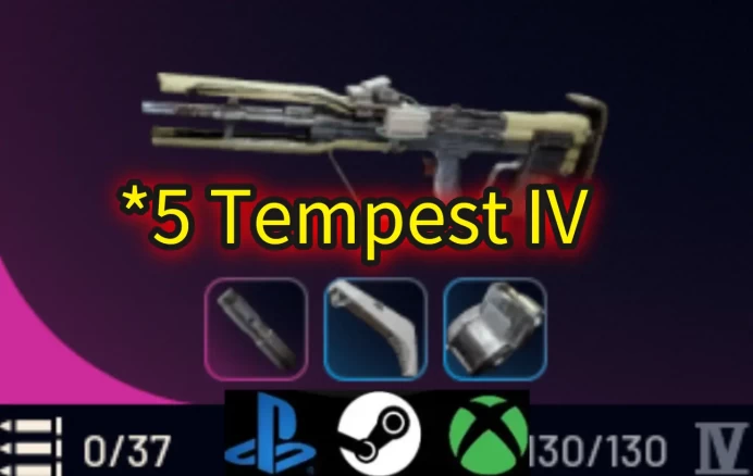 *5 Tempest IV , with full attachments
