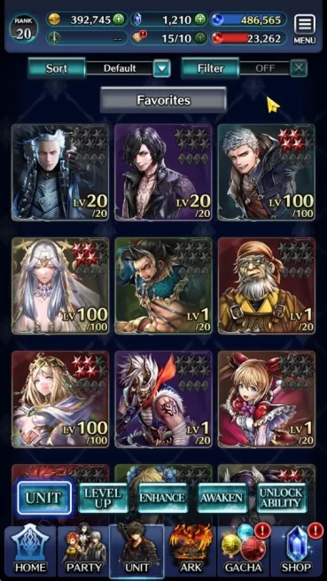 GLOBAL|Rank 20|Collab DMC(Vergil, V, Nero) + TopTierUnits(SMSera, Goddess Lilaha, WK Melza, etc)|4LR,32SSR ARK| CheckSS (LC1057)