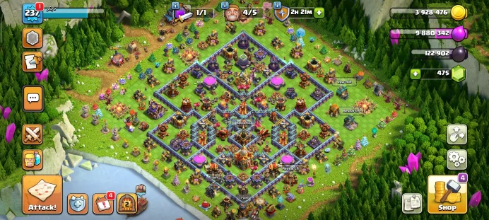 Full warranty-Secure account-Th 16 nearly max cheapest -level 237-Equipment Epic 5- Magic Items-heroes 91/91/62/65/41 - Android & ios