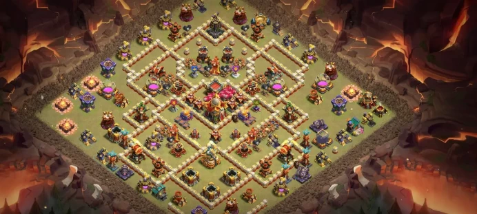 Th 16 Level 262 | Hero (95/95/70/45) | 5 Equipment Epic | 1 Magic Items | 3 Hero Skin | War Stars | 284 Gems