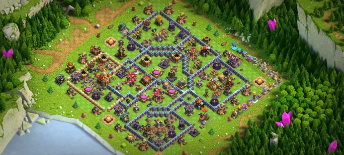 Th 16 Level 224 | Hero (85/91/65/40) | 0 Equipment Epic | 10 Magic Items | 8 Hero Skin | War Stars | 100 Gems