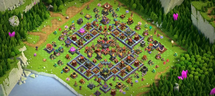 Th 17 Level 246 | Hero (91/91/71/45) | 1 Equipment Epic | 6 Magic Items | 3 Hero Skin | War Stars | 45 Gems