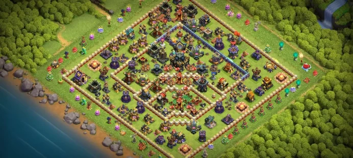Townhall 17 Lvl 217 | Hero (95/96/71/46) | 6 Equipment Epic | Have Magic Items | 9 Hero Skin | League Medal 270 | 74 Gems