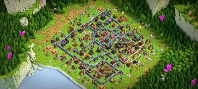 Townhall 17 Lvl 238 | Heroes (95/100/75/47) | 2 Equipment Epic | 12 Magic Items | 4 Hero Skin | Raid Medal 1200 | 680 Gems