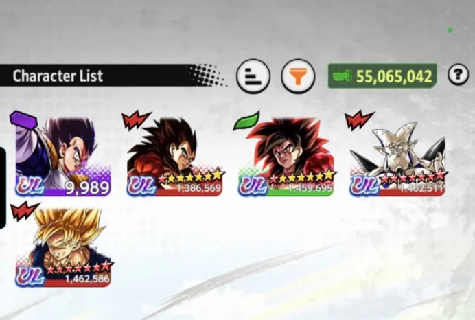 D917-IOS+Android-5 UL(SS4 Goku+SS4 Vegeta)+23 Legends+Good Equipment+SS2 Gohan Full Red Star+SS Gohan Zenkai+Gohan&Trunks+SS4 Gogeta+Team GT