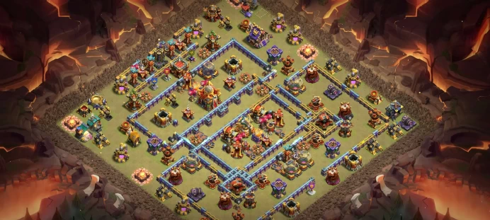 Th 16 Level 255 | Hero (95/95/70/45) | 3 Equipment Epic | 8 Magic Items | 9 Hero Skin | War Stars | 388 Gems