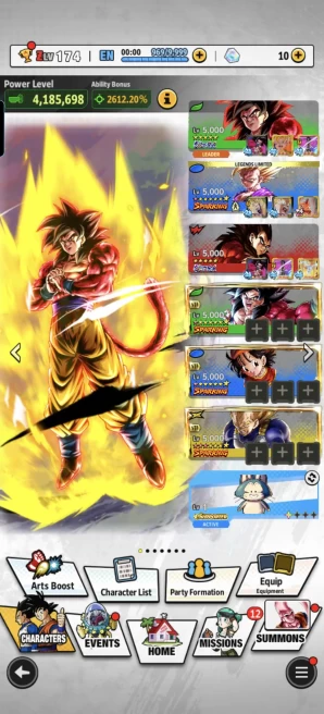 D919-IOS+Android-5 UL(SS4 Goku+Goku Uis+SS4 Vegeta)+30 Legends+Vip Equipment+Team Universe,GT+SS2 Gohan Red Star+Goku&Hit+Android 13+SS Gohan