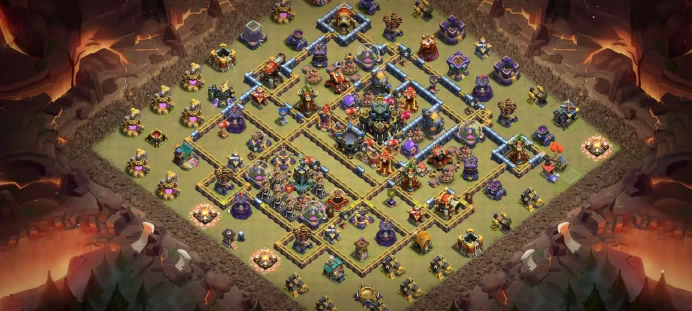 Th 17 Level 220 | Hero (71/80/65/39) | 4 Equipment Epic | 3 Magic Items | 12 Hero Skin | War Stars | 837 Gems