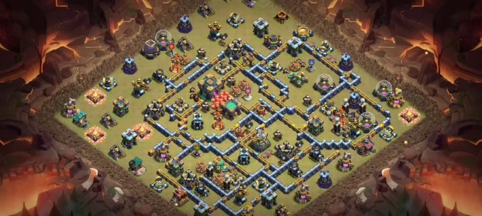 Th 14 Level 162 | Hero (74/73/50/25) | 2 Equipment Epic | 8 Magic Items | 5 Hero Skin | War Stars | 283 Gems