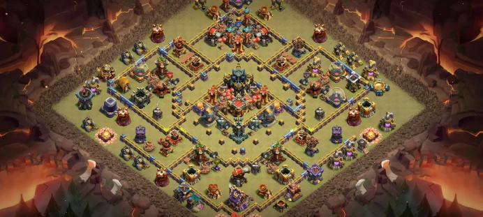 Th 17 Level 231 | Hero (90/91/67/43) | 2 Equipment Epic | 12 Magic Items | 6 Hero Skin | War Stars | 432 Gems
