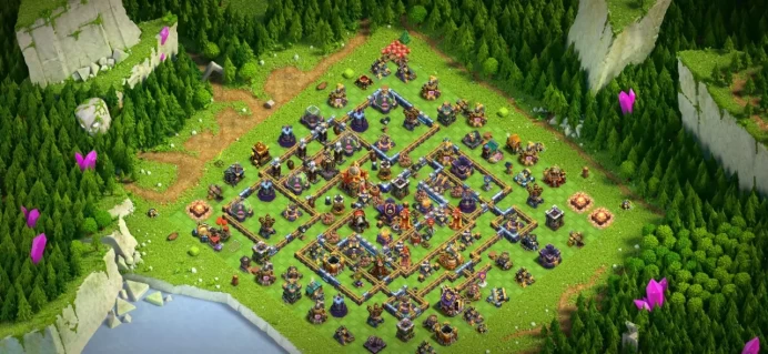 Th 16 Level 189 | Hero (66/80/49/35) | 3 Equipment Epic | Have Magic Items | 3 Hero Skin | War Stars | 270 Gems