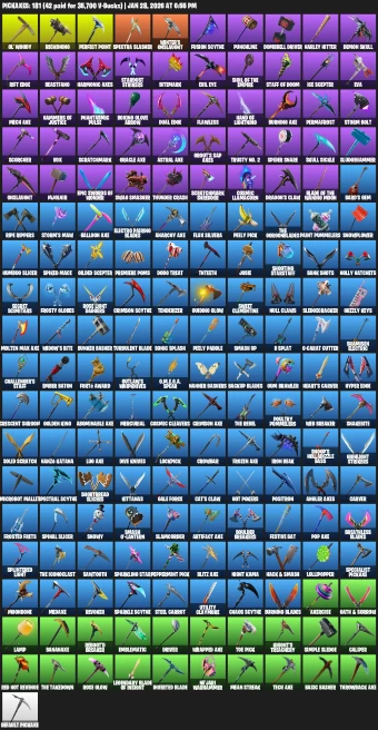 184 Skins | OG STW | IKONIK | Elite Agent