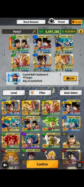 Team Fusion Vip+ Godly Equip