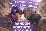 Sub Commander and Havoc GUARANTEED| CHANCES TO GET: BLACK KNIGHT+IKONIK+RENEGADE+TRAVIS SCOTT |