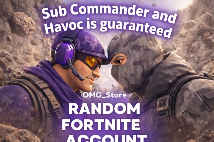 Sub Commander and Havoc GUARANTEED| CHANCES TO GET: BLACK KNIGHT+IKONIK+RENEGADE+OMEGA+TRAVIS SCOTT | FULL ACCESS | INSTANT DELIVERY