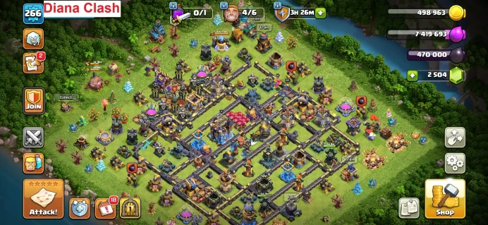 TH18-XP266-(5 Max Heroes-200 Max Walls-Romania Location-6 Max Epic Equipment)-2664 Raid Medals-Lifetime Warranty-Immediate Delivery