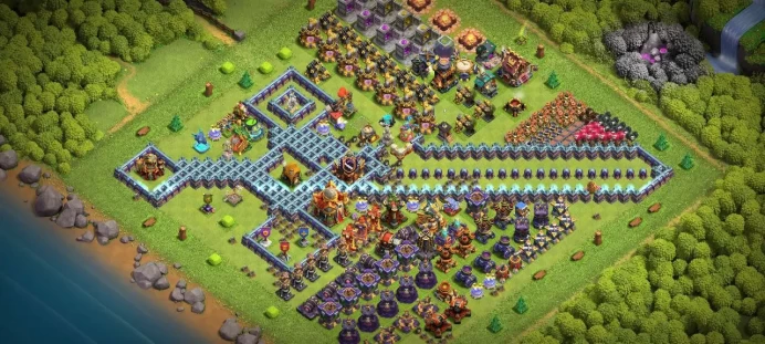 Th 16 Level 217 | Hero (81/83/60/36) | 0 Equipment Epic | 10 Magic Items | 7 Hero Skin | War Stars | 229 Gems