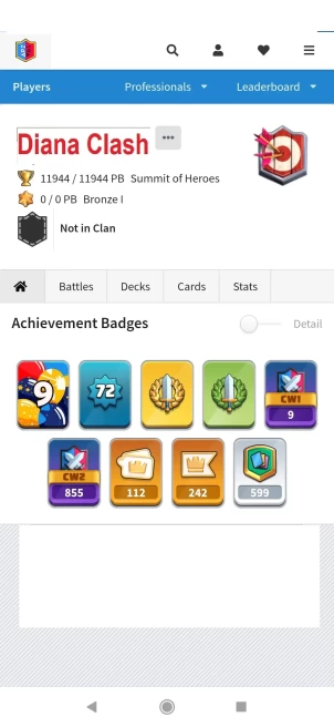 Level 72-KT15-12 Max Cards Level 16-26 Cards Level 15-23 EVO-112 Emote-13 Skin Tower-2 Hero Cards-Lifetime Warranty-Immediate Delivery