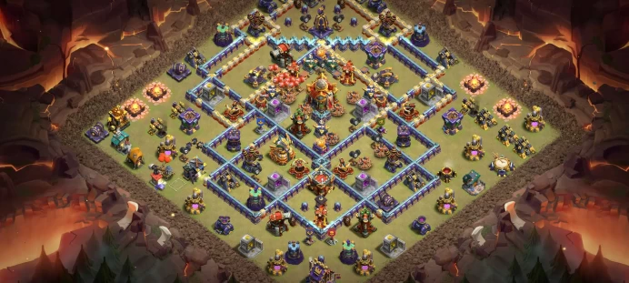 Th 16 Level 203 | Hero (91/95/68/36) | 5 Equipment Epic | 17 Magic Items | 3 Hero Skin | War Stars | 160 Gems