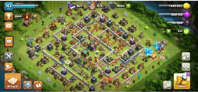 TH 14 | XP 153 | HEROES 51/58/23/8 | AMAZING ACCOUNT | SAFE ACCOUNT | INSTANT DELIVERY
