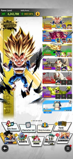 D922-IOS+Android-Good Team Daima+Equipment+SS4 Goku+SS3 Vegeta 12 Red Star+Goku Mini 10 Red Star+Android 13+Bardock Red Star
