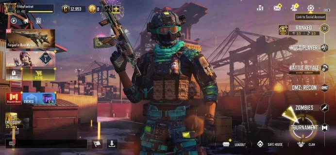 mythic gun 1 | legend gun 5 | LVL 400 | Epic Guns 77 | character Epics 33 | C: 12K |  code 6607  | Saved:Activision