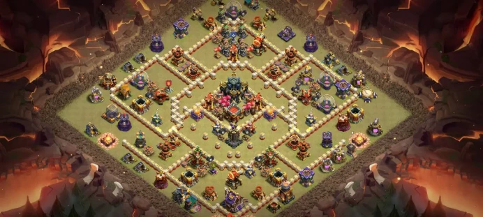 Th 17 Level 248 | Hero (93/95/70/457) | 4 Equipment Epic | 5 Magic Items | 4 Hero Skin | War Stars | 200 Gems
