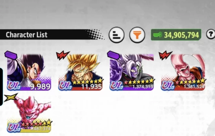 D926-IOS+Android-5 UL(Super Buu+Buu Kid+Zamasu)+14 Legends+Good Equipment+12 Zenkai+Cell Zenkai Red Star+Broly+God Goku Zenkai