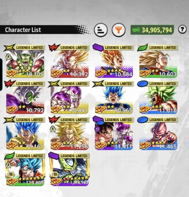 D926-IOS+Android-5 UL(Super Buu+Buu Kid+Zamasu)+14 Legends+Good Equipment+12 Zenkai+Cell Zenkai Red Star+Broly+God Goku Zenkai