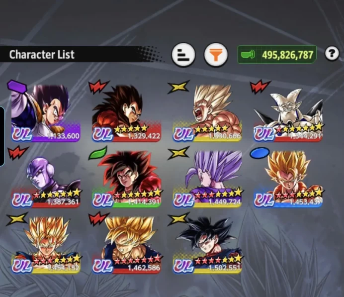 D927-IOS+Android-Nice Account-11 UL(SS4 Goku+SS Goku+Goku Uis+SS4 Vegeta+Hit+Gohan+Super Vegito)+41 Legends+Vip Equipment+Good Team PVP