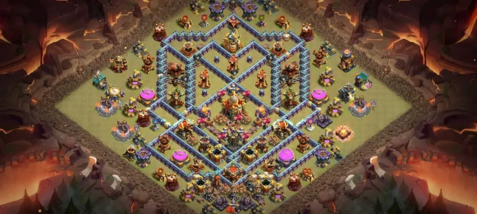 Th 16 Level 233 | Hero (95/95/70/45) | 1 Equipment Epic | 18 Magic Items | 4 Hero Skin | War Stars | 342 Gems