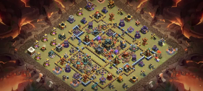 Th 17 Level 206 | Hero (73/82/65/41) | Equipment Epic | 15 Magic Items | 7 Hero Skin | War Stars | 554 Gems