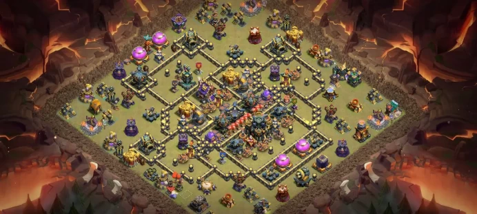 Th 17 Level 225 | Hero (98/100/75/50) | 9 Equipment Epic | 2 Magic Items | 8 Hero Skin | War Stars | 570 Gems