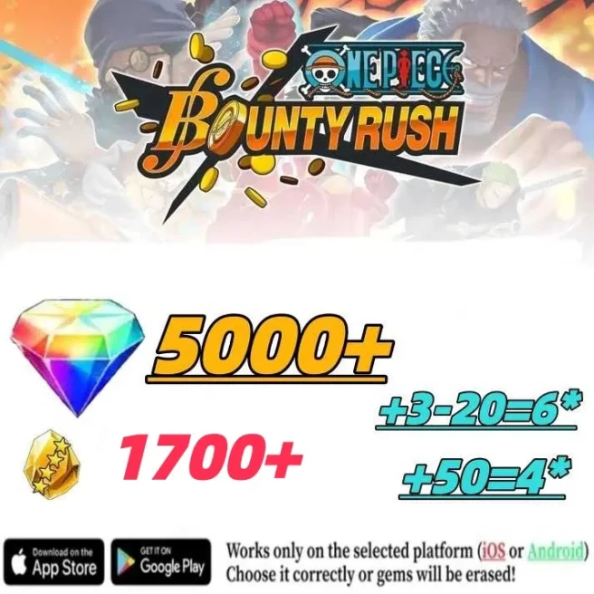 Global-ios | 5000+RD | 1700+GF Random 6-star character: 3-20 | Random 4-5 stars 50+| Fast delivery