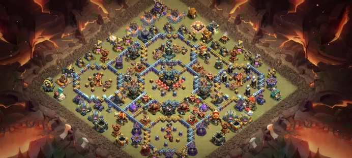 Th 17 Level 192 | Hero (100/100/75/50) | 8 Equipment Epic | 12 Magic Items | 9 Hero Skin | War Stars | 227 Gems