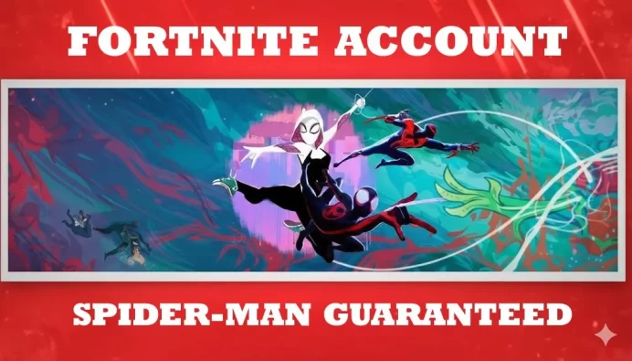 SPIDER-MAN GUARANTEED| CHANCES TO GET: BLACK KNIGHT+IKONIK+RENEGADE+OMEGA+TRAVIS SCOTT | FULL ACCESS | INSTANT DELIVERY