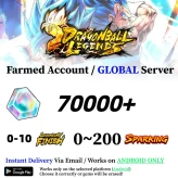 Global//[IOS only] 70,000+ Chrono Crystal Accounts - Automatic Delivery - Bandai ID Login