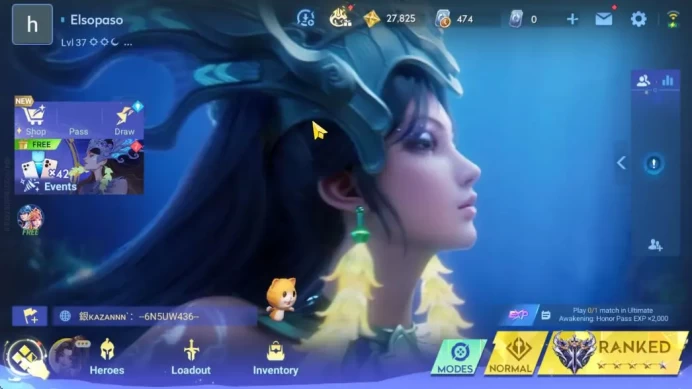 Hero 56 Skin 25|Legend(Lady Sun,Consort Yu,Wukong),Lord of Mysteries Guiguzi,3 Epic,5 Rare,Event HouYi|Infinite|CheckSS(HOK1832)