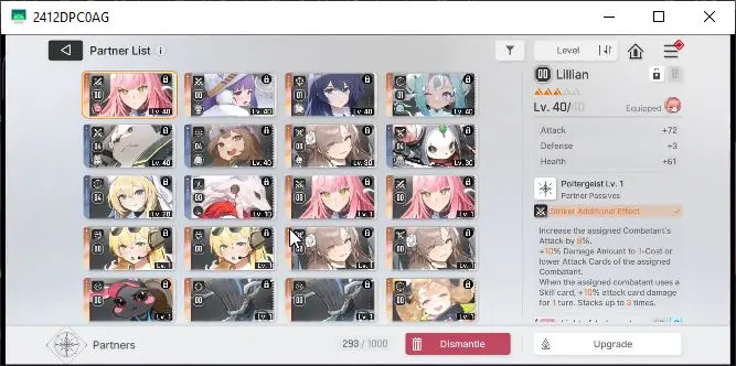 [Global] Lv37|2,1K Crystal|4 SSR[Nine,Haru,RenoaM1,Mei Lin]+ 10 SR (MaribelM2,TressaM2) + 9 SR Partners|Stove|Check SS(CZN1714)